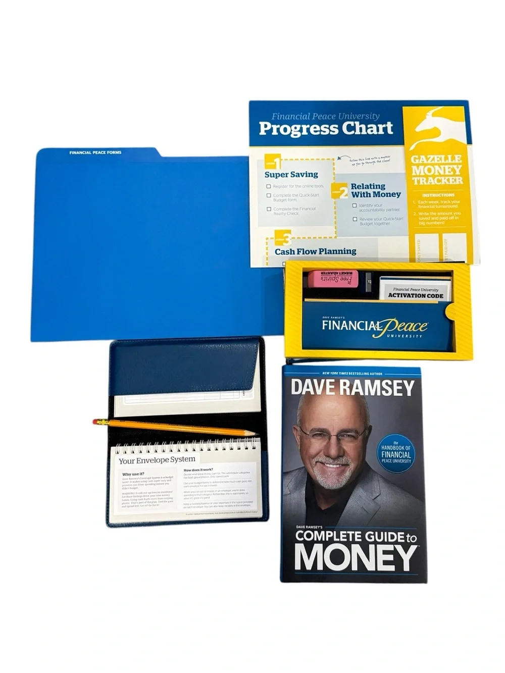 Dave Ramsey’s Financial Peace University Membership Kit.